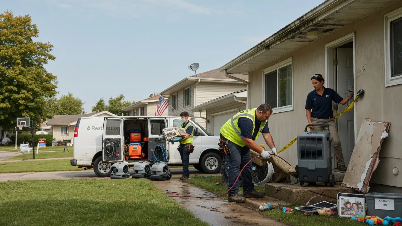 Water Damage Restoration in Edmore, MI near me